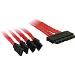Delock kabel SAS 32-pin - 4xSATA 7-pin 50 cm