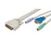 Cable ATEN DB25 VGA, PS/2 Mouse, PS/2 Keyboard, 3m
