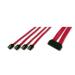 Digitus kabel SAS 32-pin to 4x SATA 7 pin connector, délka 0,5m