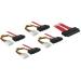 Delock kabel SAS 32-pin / 4x SAS 29-pin+napájení  50 cm