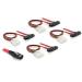 Delock kabel SAS mini 36-pin / 4x SAS 29-pin 50 cm
