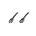 Digitus kabel FireWire 4pin - 6pin 1m, černo/šedý