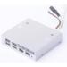 Interní hub GEMBIRD 4xUSB2 0 + 2xFireWire do 3,5 stříbrný