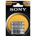 SONY R03NUB4A 1,5V, 4 ks, v blistru, R03/AAA (ULTRA), zinková baterie