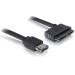 DeLock kabel  eSATAp na microSATA 16 pin délka 1m