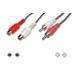 Digitus Kabel RCA prodlužovací 2xsamec/samice 1,5m