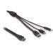 DeLock kabel eSATAp na eSATA/mini USB/DC-5V 1m