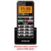 EVOLVE GSM mobilní telefon pro seniory Easy (velký displej+tlačítka, snadná obsluha, SMS RemoteTrack,svítilna)