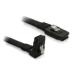 Delock kabel SAS mini 36-pin / SAS mini 36-pin 50 cm, pravoúhlý konektor