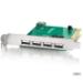 USB 2.0 PCI-Card 4+1 Port,  VIA-Chip