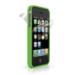iLuv EDGE - silikonový rámeček s přední a zadní fólií pro iPhone 4 - zelená