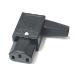 PremiumCord konektor IEC 320 C13 10A pravoúhlý