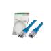 Digitus Patch Cable, SF-UTP, CAT 5e, AWG 26/7, modrý 0,25m