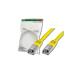 Digitus Patch Cable, SF-UTP, CAT 5e, AWG 26/7, žlutý 0,25m