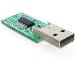 Delock adaptér USB 2.0 > sériové rozhranní RS-232/RS-422/RS-485 průmyslový modul 