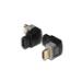 Digitus Premium HDMI A adaptér pravoúhlý, samice/samec, černý/šedý