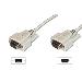 Digitus sériový kabel připojovací DB9 F/F 2m šedý