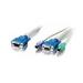 LevelOne KVM all in one cable PS/2 3,00m
