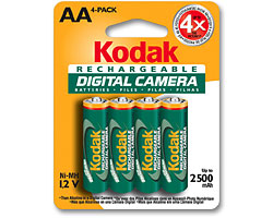 Kodak KAARDC-4 nab�jec� tu�kov� akumul�tory (blistr 4xNiMH AA 2600)
