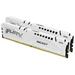 KINGSTON 32GB 6000MT/s DDR5 CL30 DIMM (Kit of 2) FURY Beast White RGB EXPO