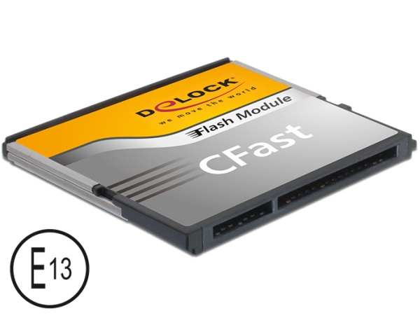 Delock SATA 6 Gb/s CFast Flash Card 32 GB Typ MLC