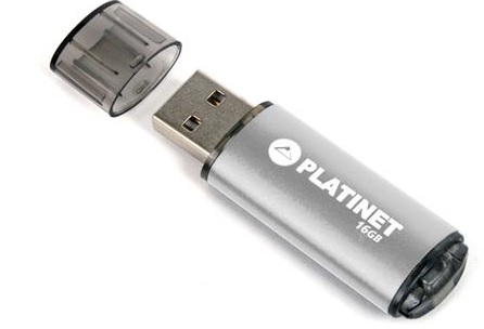 PLATINET PENDRIVE USB 2.0 X-Depo 16GB stříbrný
