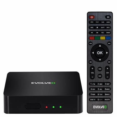 EVOLVEO Hybrid Box T2, Android & DVB-T2 multimediální centrum,USB,HDMI,BT,WiFi