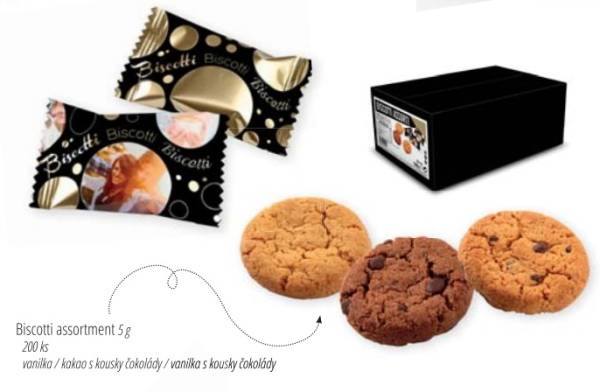 Belgické sušenky - Biscotti assortment (200 ks)