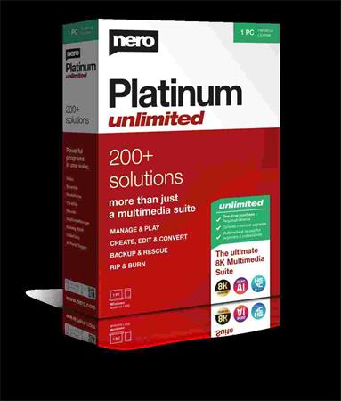 Nero Platinum Unlimited  - CZ ESD 2022- trvalá licence
