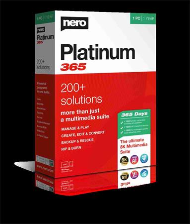 Nero Platinum 365  - CZ - ESD licence na 1 rok