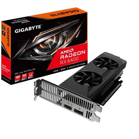 GIGABYTE Radeon™ RX 6400 D6 LOW PROFILE 4G