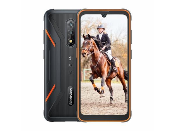 iGET Blackview GBV5200 Orange - Odolný telefon 6.1" HD+ IPS/Quad-core/4GB/32GB/Android 12