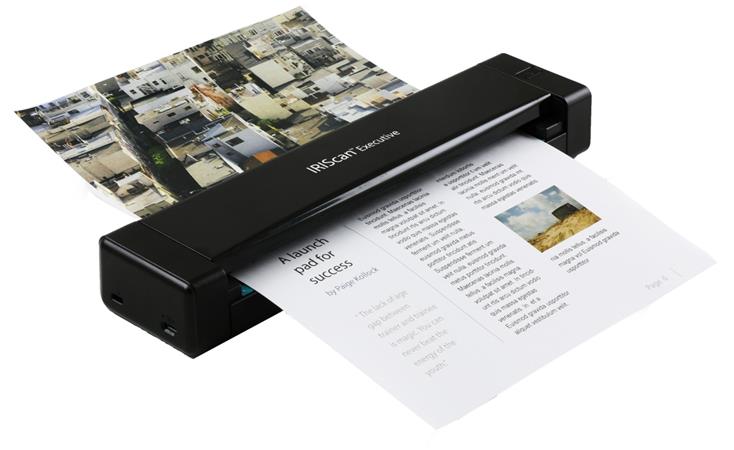 IRIScan Executive 4 skener, A4, přenosný, oboustraný ,barevný, 600 x 600 dpi , USB