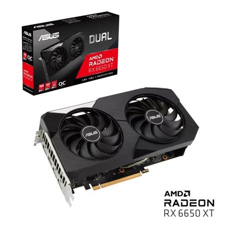 ASUS Dual Radeon RX 6650 XT OC Edition 8GB GDDR6