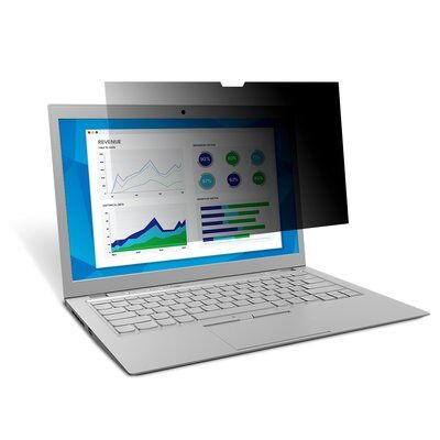 3M Černý privátní filtr pro dotykovou obrazovku 14.0'' widescreen 16:10 PF140W1E