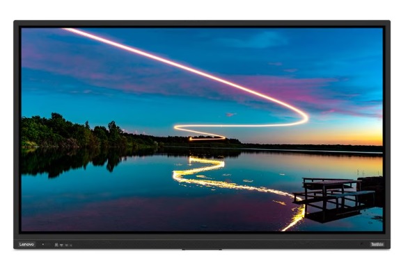 Lenovo LCD T86+Camera 86" VA Touch/16:9/3840x2160/6,5ms/400cd/m2/4000:1/5xHDMI/DP/VGA/USB/USB-C/RJ45/Repro/VESA/černý